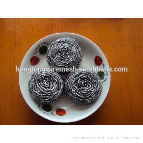 novelty households bowl brush pot dish washing stainless steel decontamination ball cleaning brush best quality and price